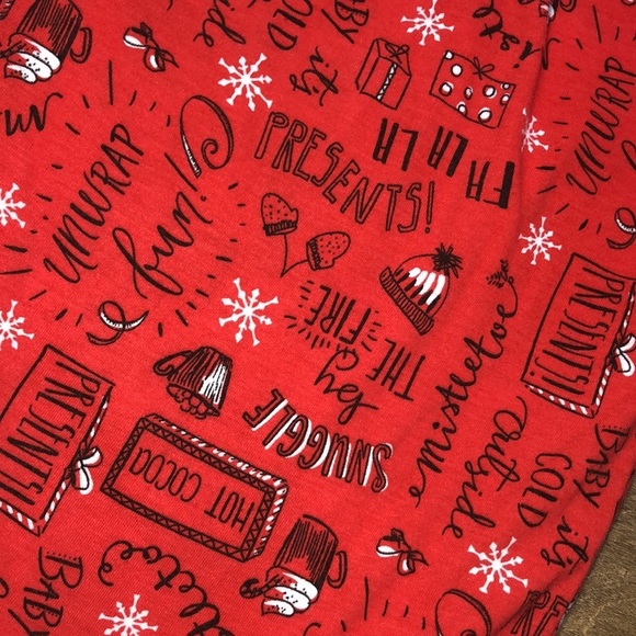 Christmas medium/large Buffalo print red pajamas - Picture 5 of 6